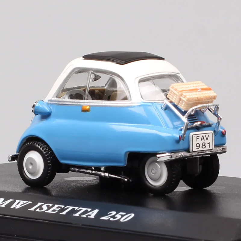 Cararama мини милые классические 1/43 весы Isetta 250 автомобиль пузыря литые Автомобили Модель для маленьких мальчиков подарки миниатюрные 1955