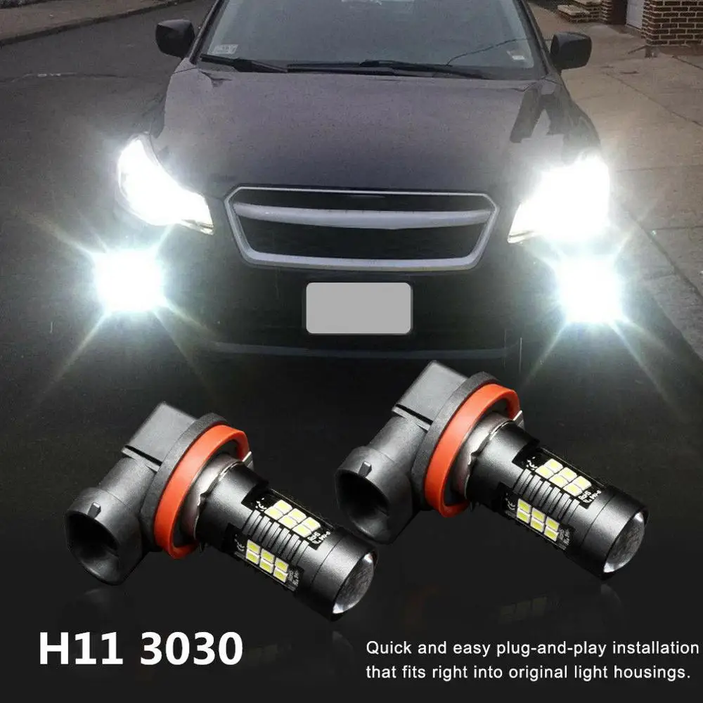 

NEW LED Car Lights H8 H9 Fog bulb H11 H7 DRL Daytime Running Lamp Canbus No Error For Mercedesw211 W212 W164 W221 CLS W219 C219