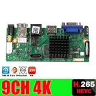 Сетевой видеорегистратор 9CH 10CH 4K NVR 5MP 8MP H.265 XMeye App HDMI
