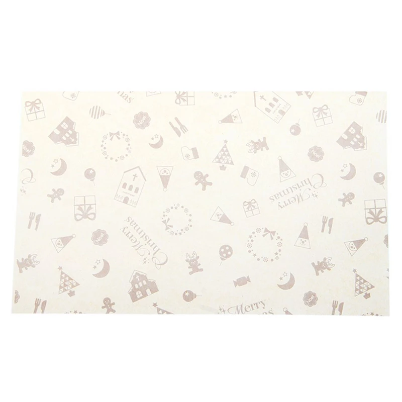 100x Восковая бумага оберточная для пищевых продуктов Пергамент Для Выпечки мыла