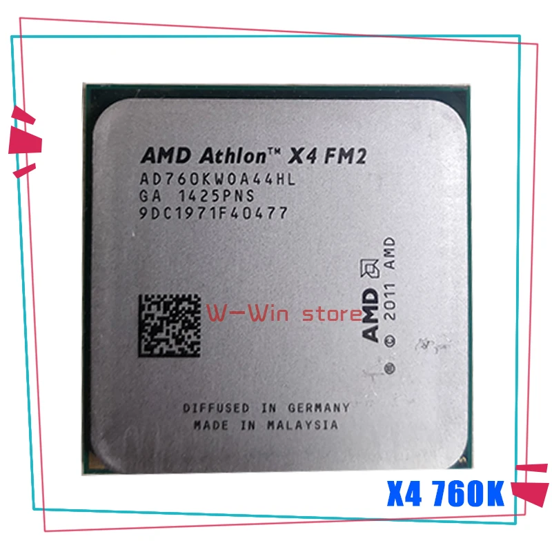 Разъем AMD Athlon X4 760 K 3 8G 100W AD760KWOA44HL FM2|Процессоры| |