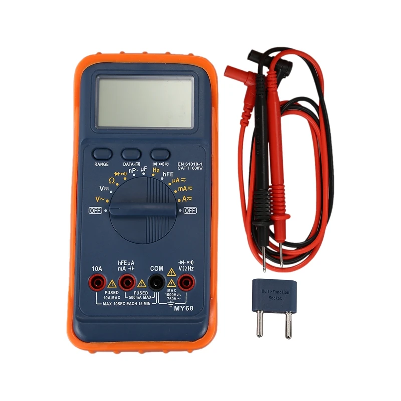 HOT MY68 мультиметр измеритель температуры емкости с автоматическим диапазоном