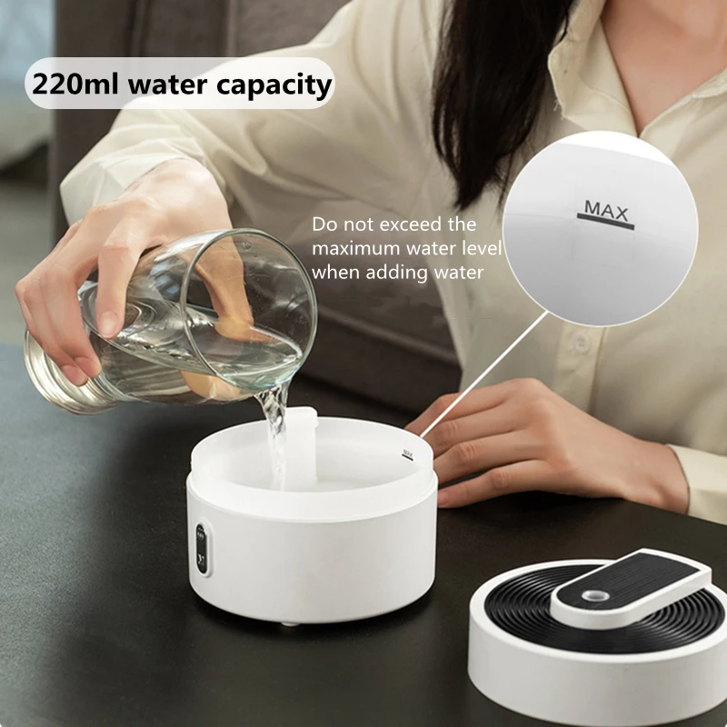 Аромадиффузор ультразвуковой с USB и светодиодной подсветкой 220 мл | Бытовая