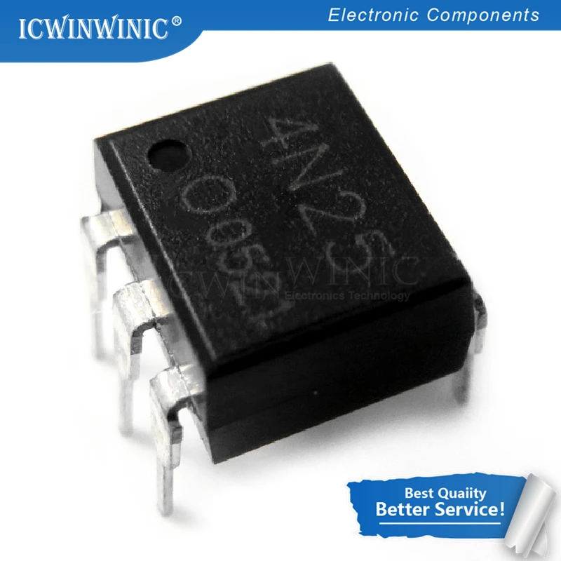 

100 шт. EL4N25 4N25 DIP6 DIP в наличии