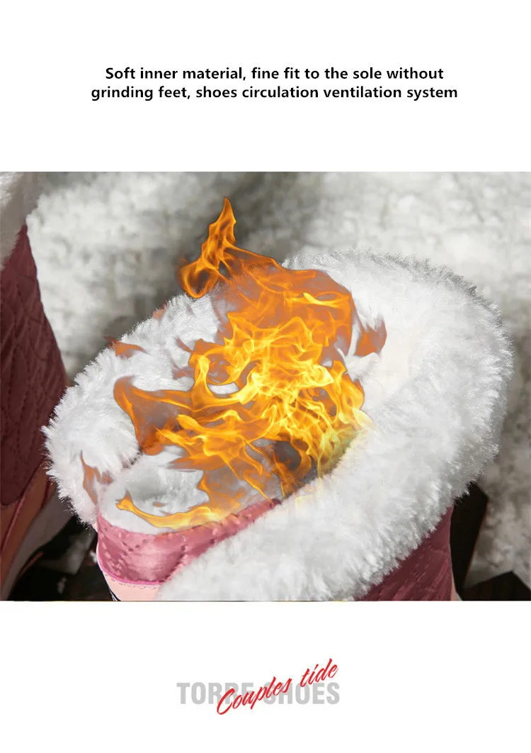 

Winter Shoes Women Boots Plus Size 42 Waterproof Platform Boots For Women Snow Boots Women Winter 2020 Botas Mujer Black White