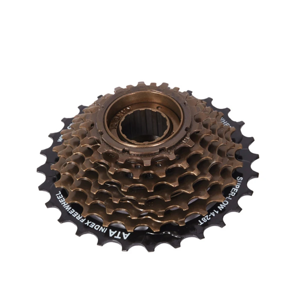 7 скоростей резьба на кассете 14-28T shiman0 велосипеды Ebike Freewheel для MTB шоссейного велосипеда или электрического велосипеда