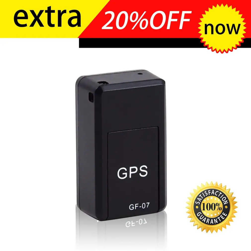 Магнитный GF07 GSM мини шпионский GPS трекер в режиме реального времени локатор