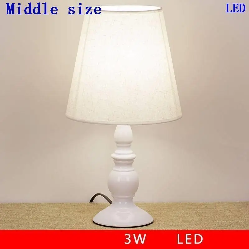 Lampada Da Tavolo Chambre Европейская лампа для гостиной Luminaria De Mesa Deco House Abajur Para Quarto