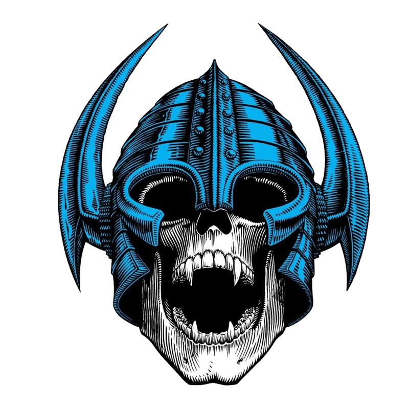 

Powell-Peralta Per Welinder Nordic Skull Skateboard Sticker Windshield Bumper Motorcycle Helmet Decals Vinyl Waterproof PVC