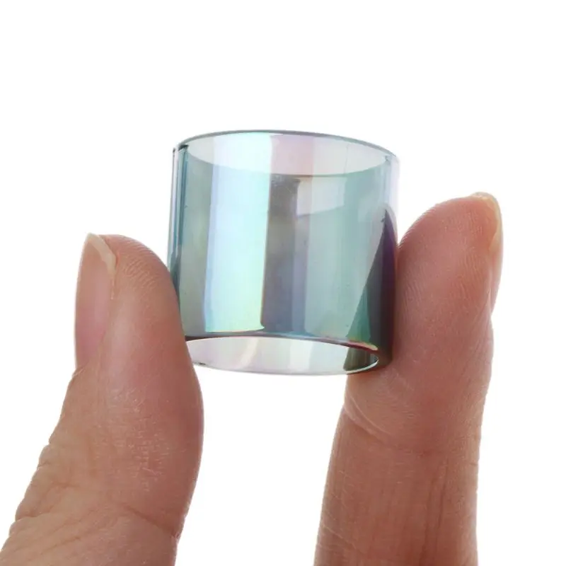 Радуга Цвет сменная стеклянная трубка Pyrex стеклянный резервуар для электронных