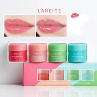 korea lip sleeping mask mini kit 4 scented collection 8g 4pcs nutritious moisturizing lip balm