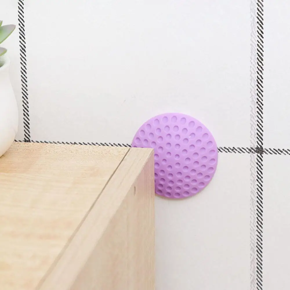 Креативная настенная защита для дверной ручки бампер от столкновений наклейка