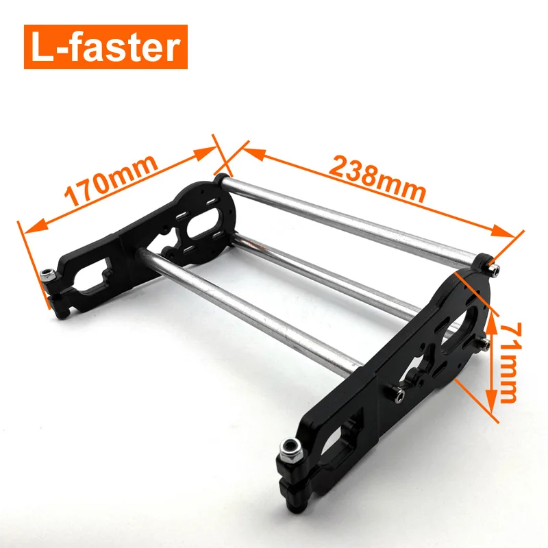 L-faster Upgraded Motor Bracket For Electric Mountain Skateboard With Cover And Belt | Спорт и развлечения