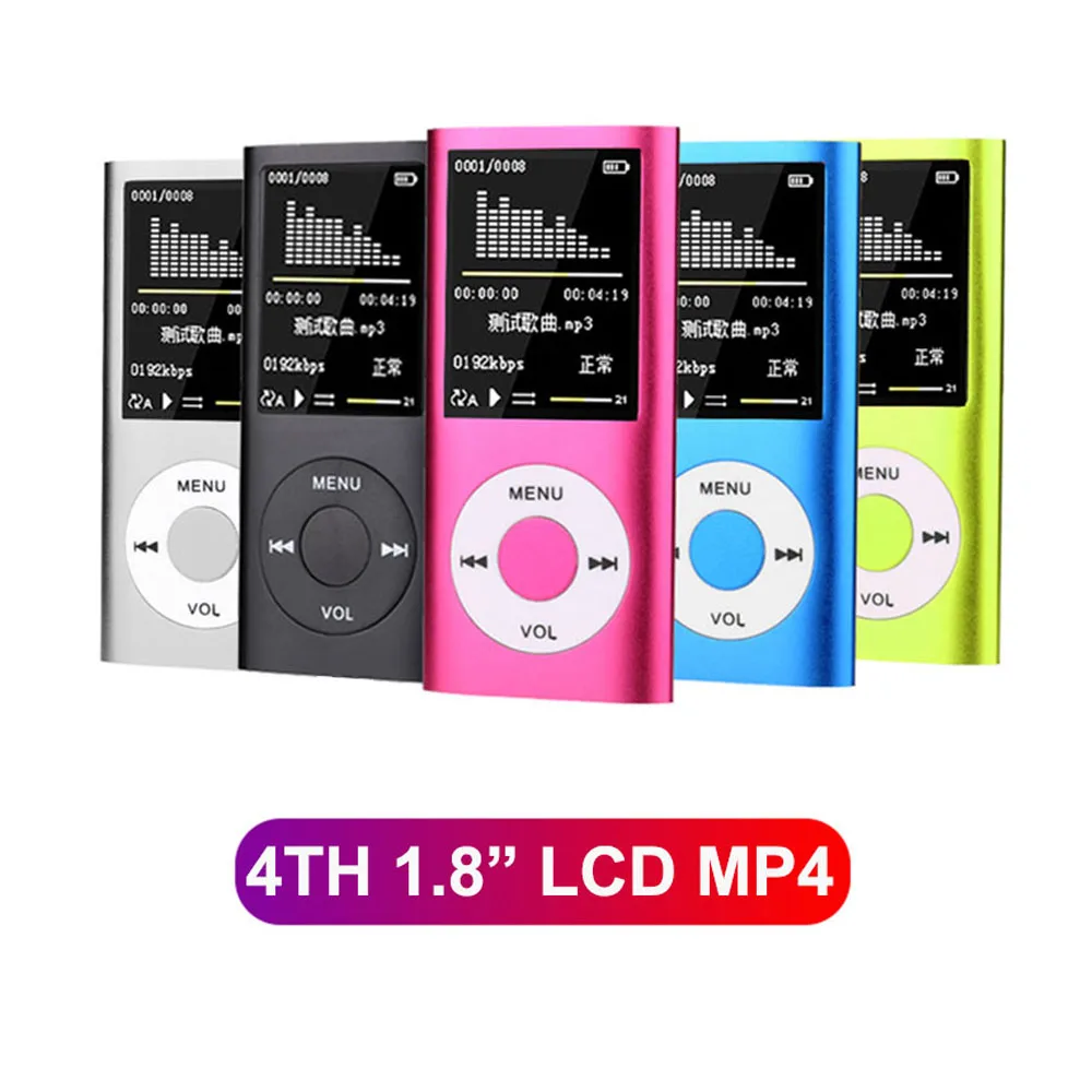 IXUR MX890 спортивный симпатичный FM-радиоприемник Mp3 Mp4 портативный плеер с 1 8