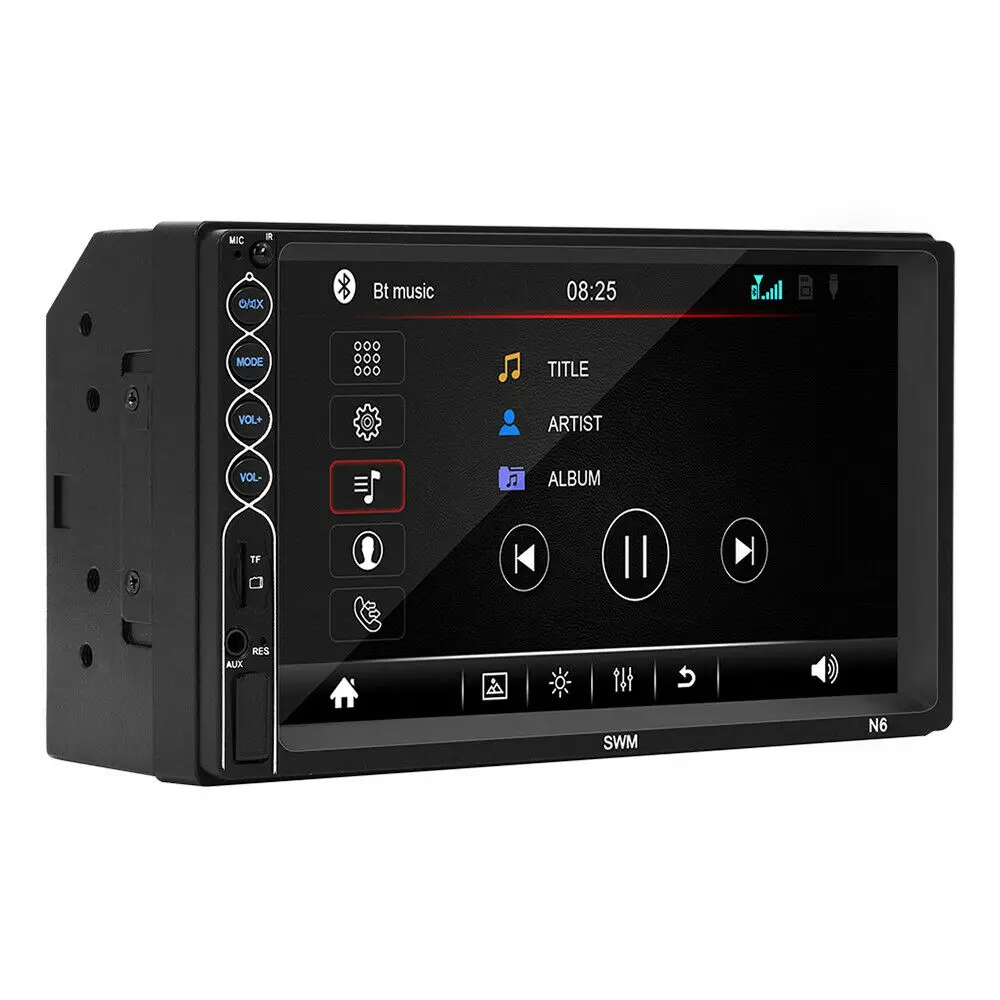 Автомобильная стереосистема 2DIN 7 дюймов Android GPS Navi MP5 плеер Bluetooth Wi Fi FM радио Прямая