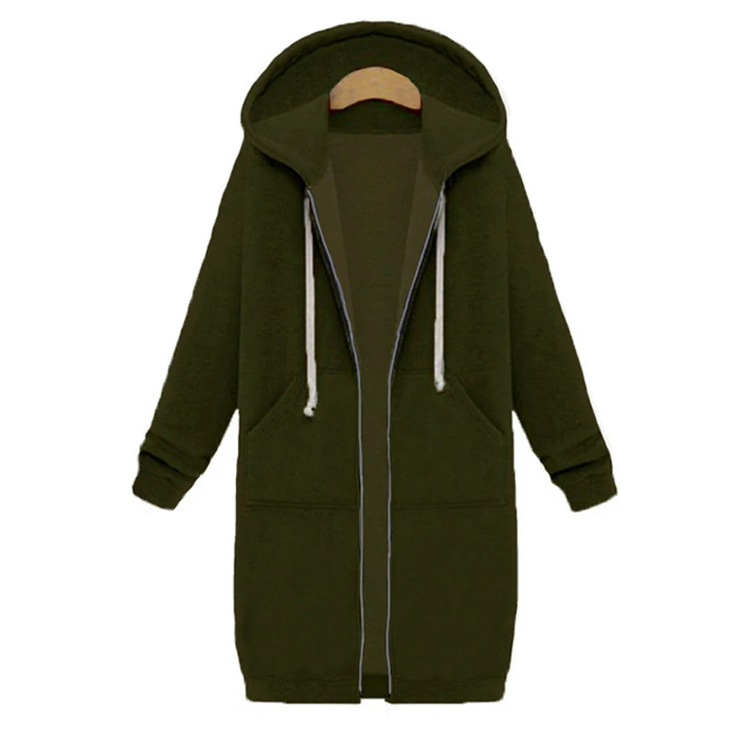 Куртка-Толстовка CINESSD женская с капюшоном Серый кардиган на молнии длинными