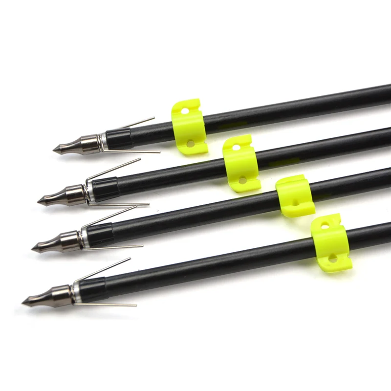 Стрелы из стекловолокна для рыбалки 10/12 шт. встраиваемые стрелы блочный лук