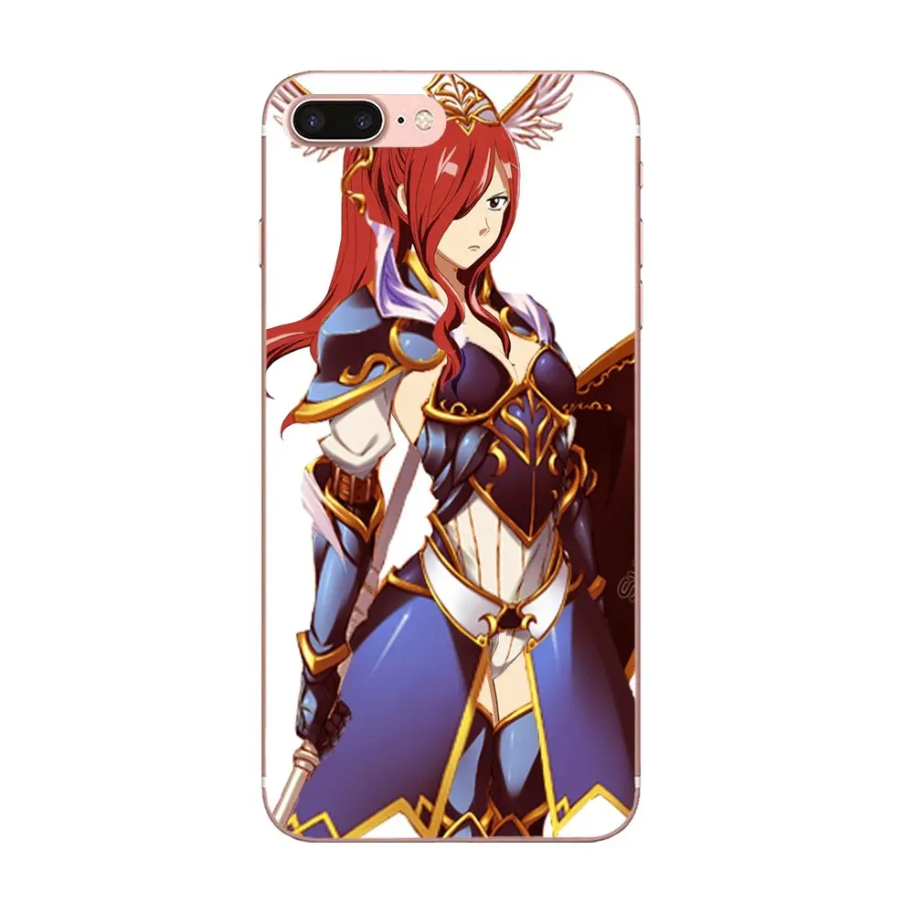 For Xiaomi Redmi Note 8 8A 8T 10 K30 5G Pro Motorola G G2 G3 G4 G5 G6 G7 Plus TPU Hot Selling Fairy Tail Bloody Erza Soft | Мобильные