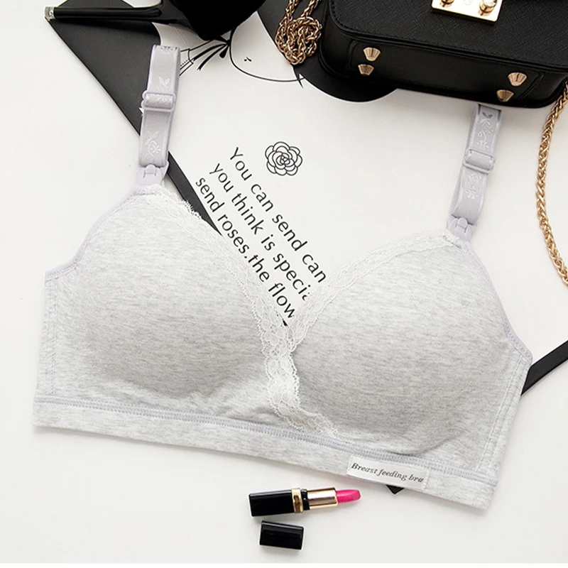 

Бюстгальтер хлопковый для грудного вскармливания, для беременных