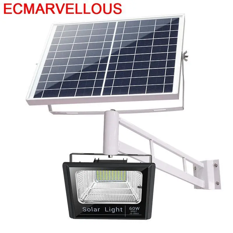 Buiten Luz Bouwlamp Holofote Spotlight Schijnwerper Proyector Solar Flood Waterproof Light Outdoor Foco LED Exterior Floodlight