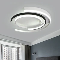 modern led ceiling light 50cm white ceiling lamp for bedroom living room dining room kitchen foyer lighting fixtures 110v 220v