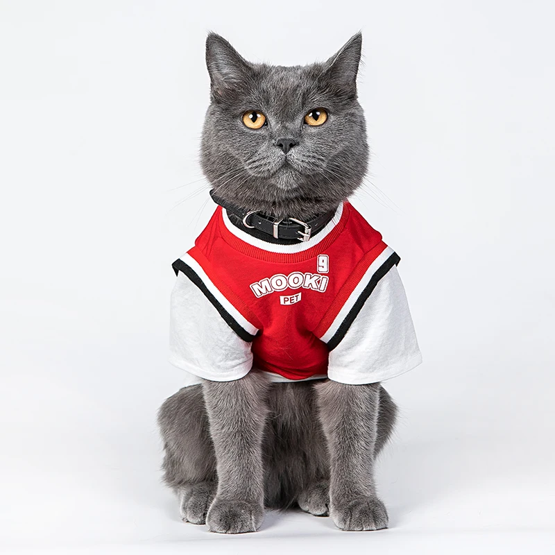 

Clothes For Cats Spink Suit For Cat Jersey Sphynx T-shirt Sphinx Bald Sweatshirt Plus Size Rabbit Overalls Habit Chat Blouse