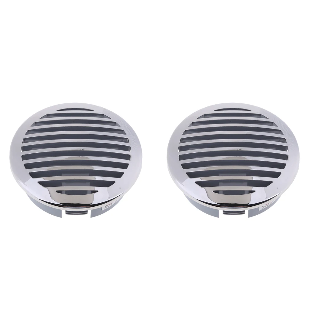 

2 Pieces 4'' RV Marine Boat Marine-Grade 316 Stainless Steel Air Flow Vent 81933SS-HP