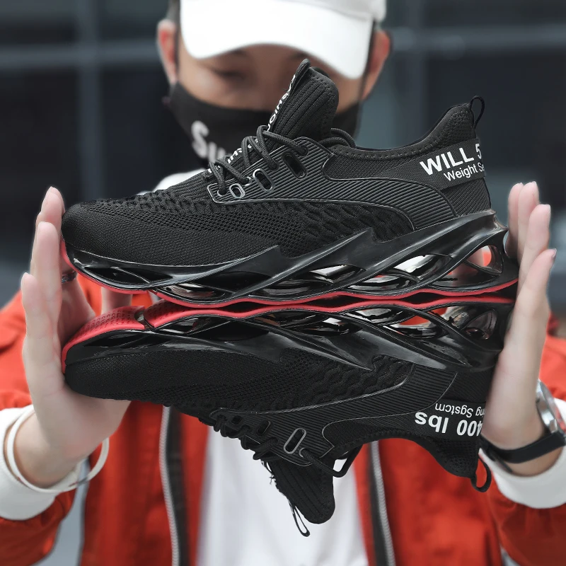 Новое лезвие серии спортивная обувь Дышащая Спортивная для мужчин устойчивость