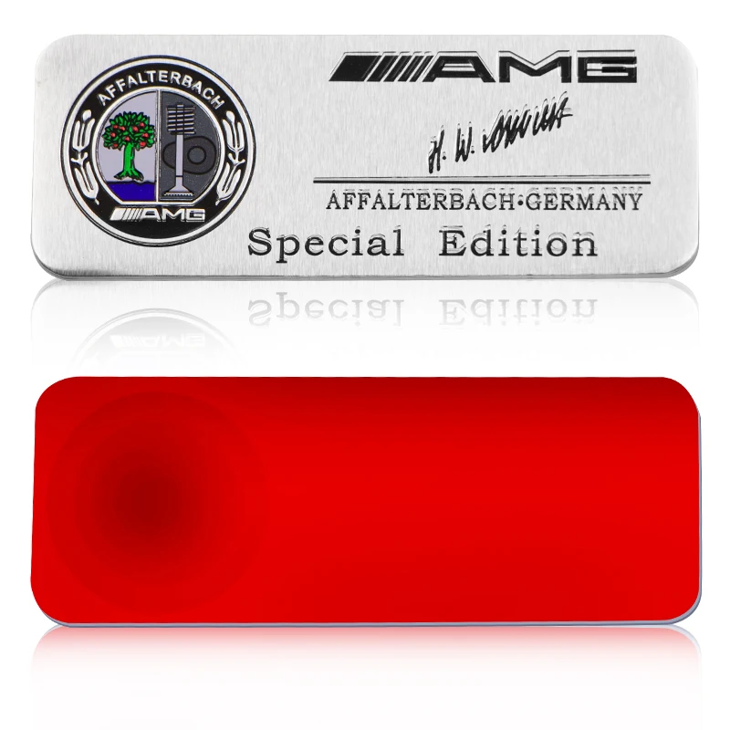 1 шт. 3D металлическая декоративная наклейка на автомобиль Автомобильные Боковые