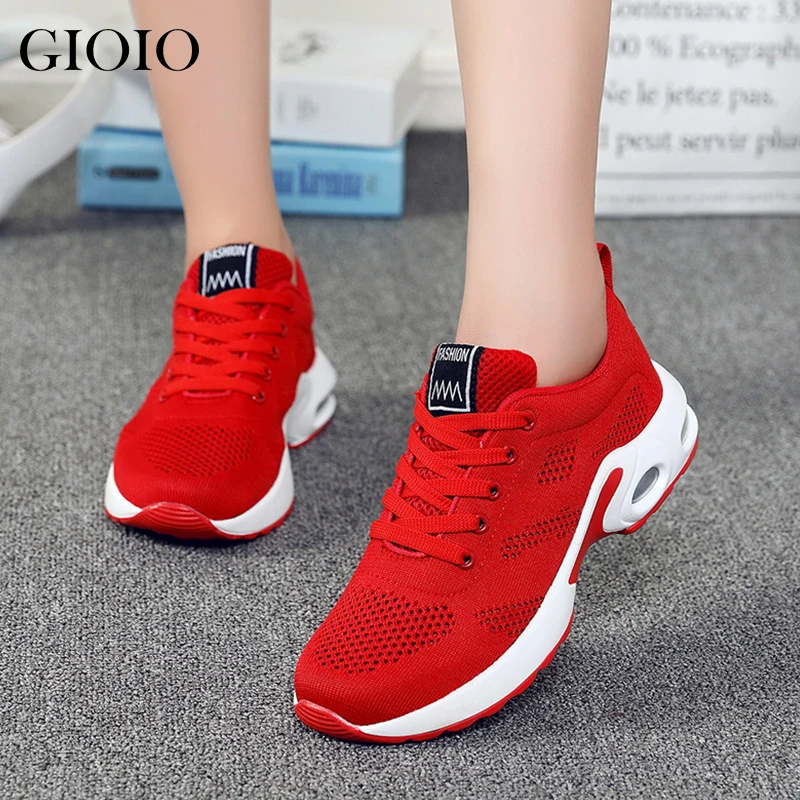 Кроссовки женские сетчатые повседневная обувь на плоской подошве легкие мягкие