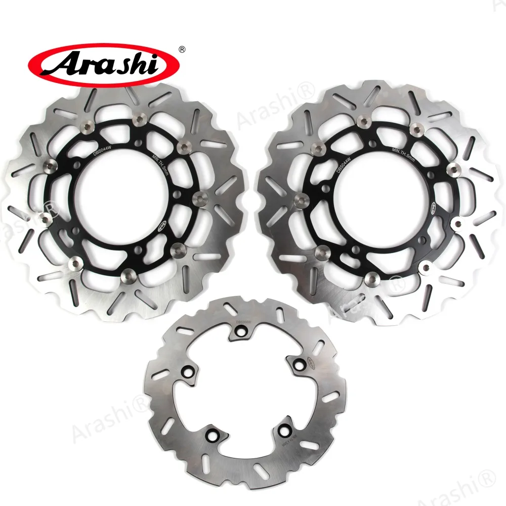 Arashi 1 комплект GSR400 2006-2010 ЧПУ плавающие Передние Задние тормозные дисковые тормозные диски для SUZUKI GSR 400 2006 2007 2008 2009 2010