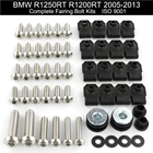 Подходит для BMW R1250RT R1200RT 2005-2013 2007 2008 2009 2010 2011 2012 Полный Комплект болтов обтекателя из нержавеющей стали для мотоцикла