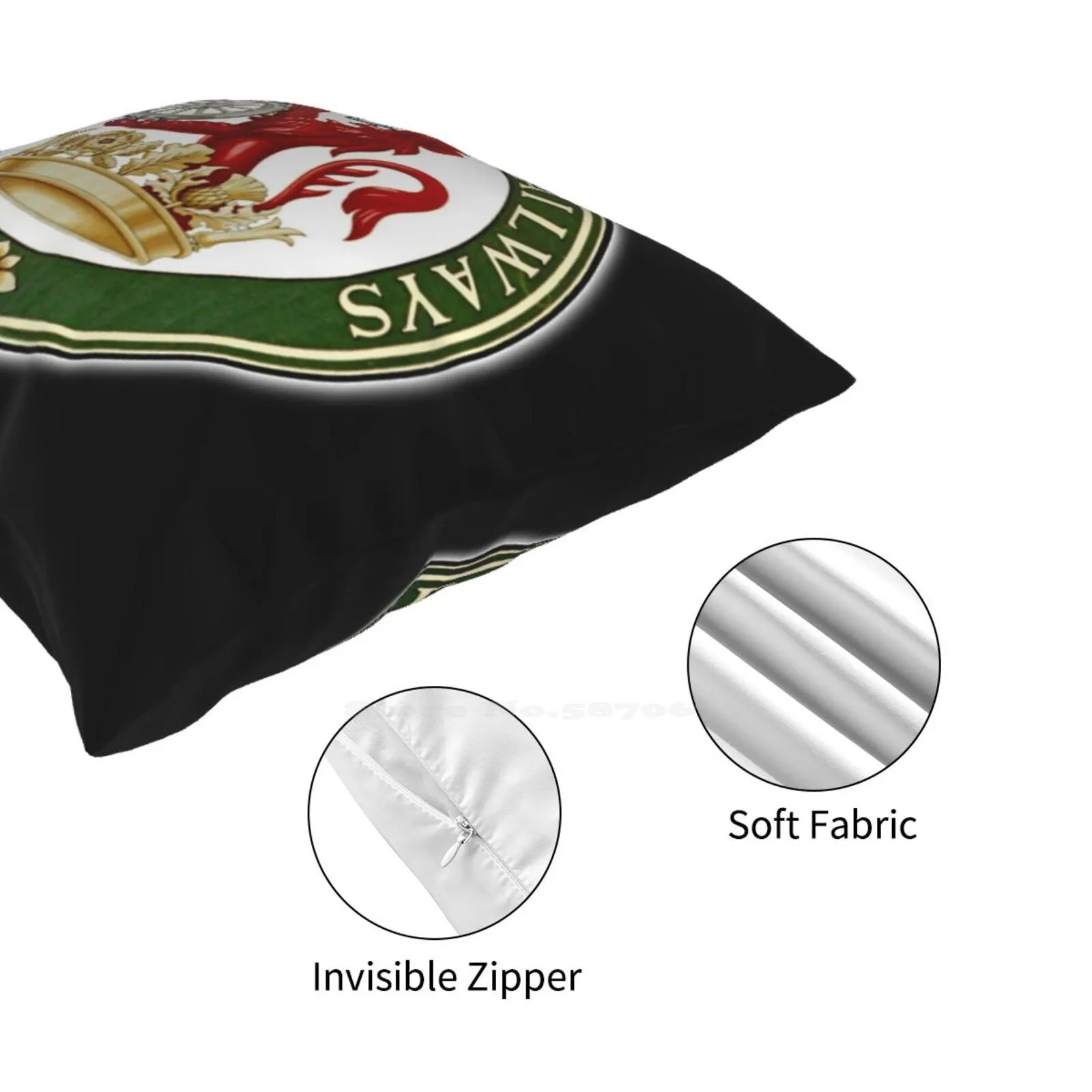 Британские железные дороги. Тренировочные зрители Br Sign дизайн 1956 Наволочка Rail