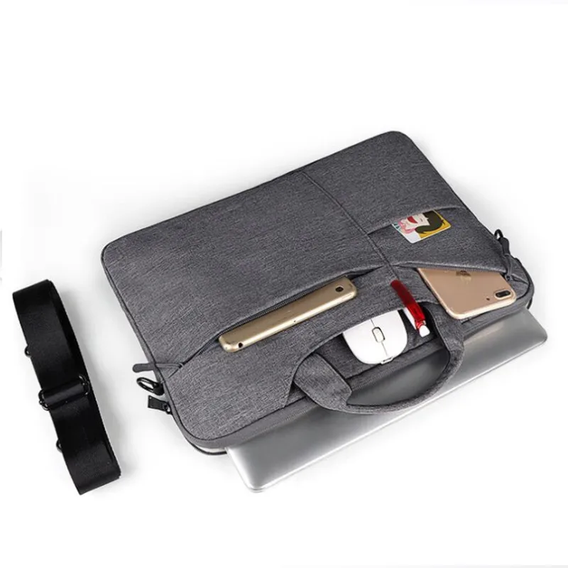 

Shoulder Bags 13 14 15 Inch Computer Sleeve Case Laptop Bag for Macbook Air Pro M1 2020 16 13.3" 15.4 Retina 12" Briefcase Pouch