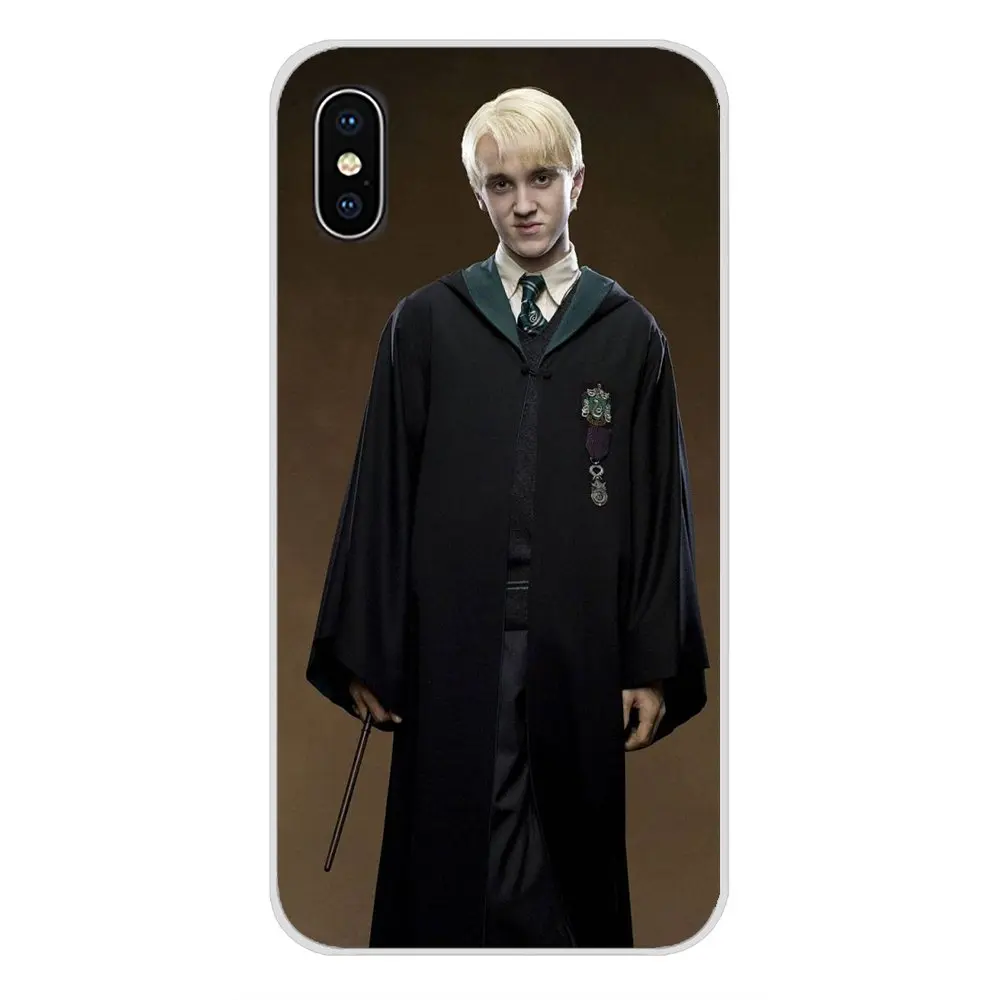 Силиконовые чехлы для телефонов Draco Malfoy художественный плакат Huawei G7 G8 P8 P9 P10 P20 P30