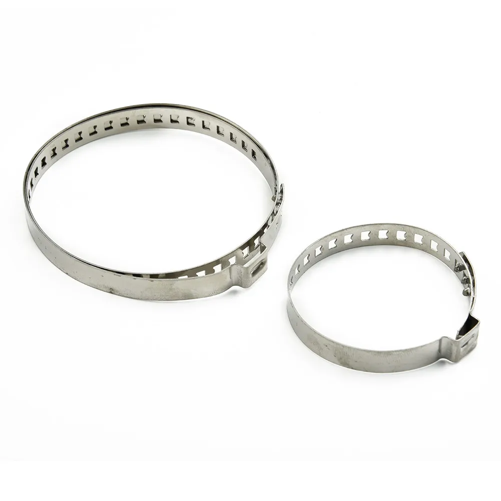 

10pc Car Stainless Steel Clamp Clips Auto Axle CV Joint Boot Crimp Clamp Kit Adjustable Drive Shaft Joint Clip Replacement Parts