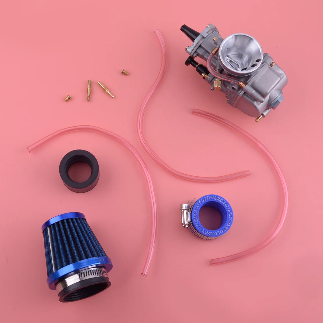 

Motorcycle ATV UTV 4 Stroke 30mm Carburetor With Air Filter Interface Adapter Set Fit for 150cc-200cc Off-Road Bike