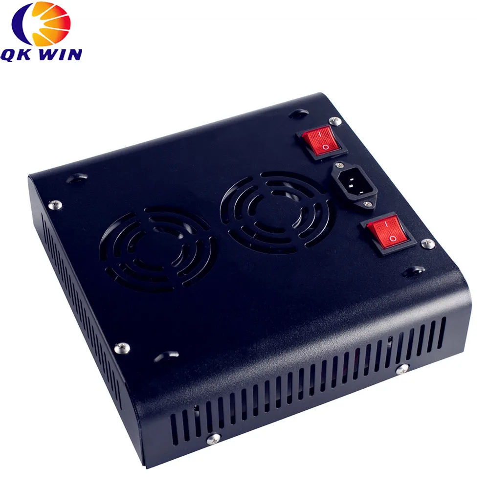 Qkwin high end COB led grow светильник 600 Вт CREE chip 108 ВТ истинная мощность добавить двойной чип