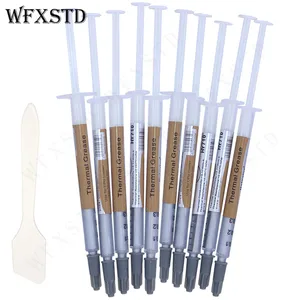 Термопаста HY710 для процессора, силиконовая Термопаста для охлаждения ЦП и GPU, 0,5 г, 10 шт.