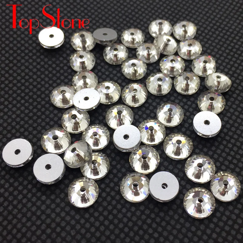 Топовые камни 3 мм 4 5 6 стеклянный хрустальный круглый Xilion пришивные стразы с 1