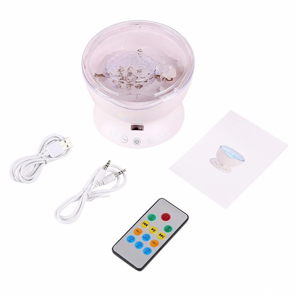 12 Светодиодный tf-порт колонки сдистанционным управлением сенсорный зонд океан