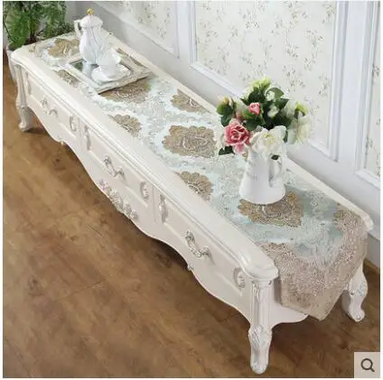 Европейская модель 83329 чехол для стола с флагом Винтажный Золотой бархатный