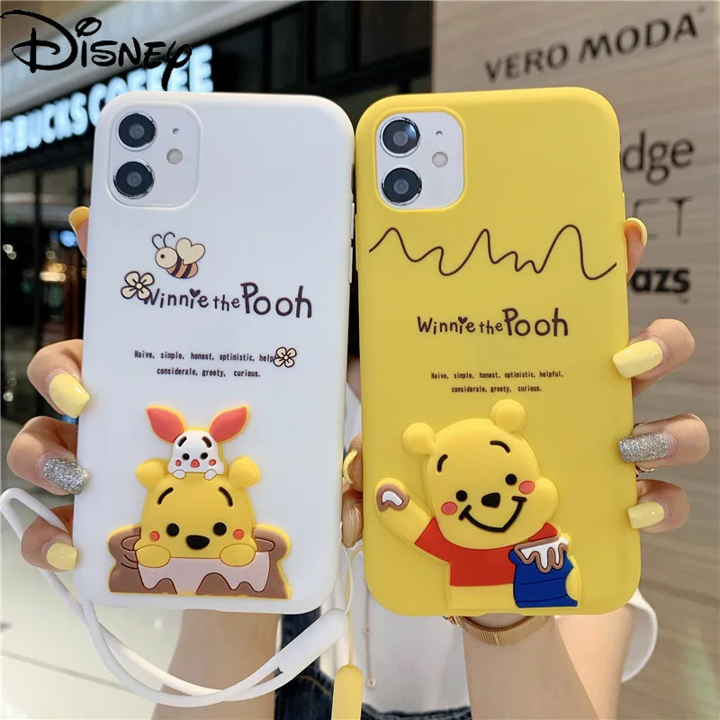 

Disney Cartoon Winnie the Pooh Phone Case for iPhone 13/13pro/13promax/13mini/XR/XSMAX/11/12Pro/12mini Phone Case Cover