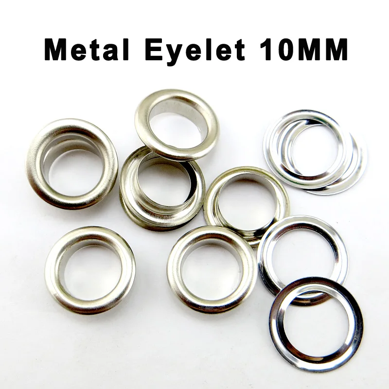 

1000 шт., 10 мм, серебристые металлические аксессуары для шитья одежды