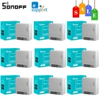 Умный выключатель Sonoff MINIR2, устройство для дистанционного управления с Wi-Fi, работает с Alexa GoogleHome, 1-20 шт.