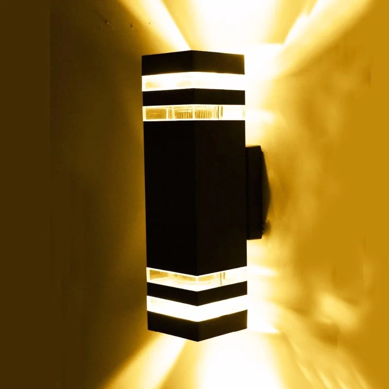 Открытый Водонепроницаемый светодиодный настенные светильники IP65 AC90 260V с 2 шт. * 5