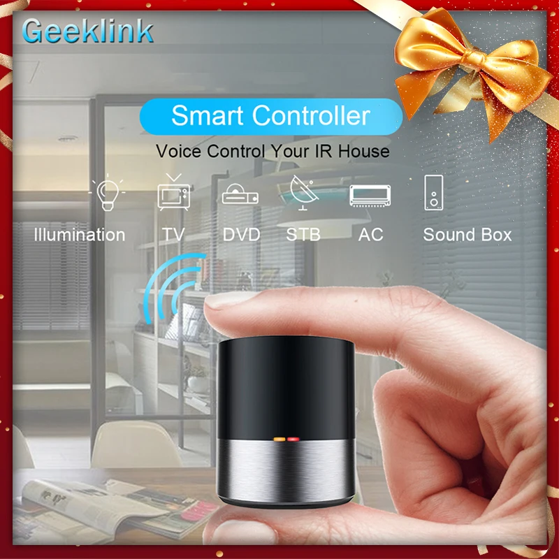 Пульт дистанционного управления Geeklink для умного дома Wi Fi + ИК 4G Голосовое