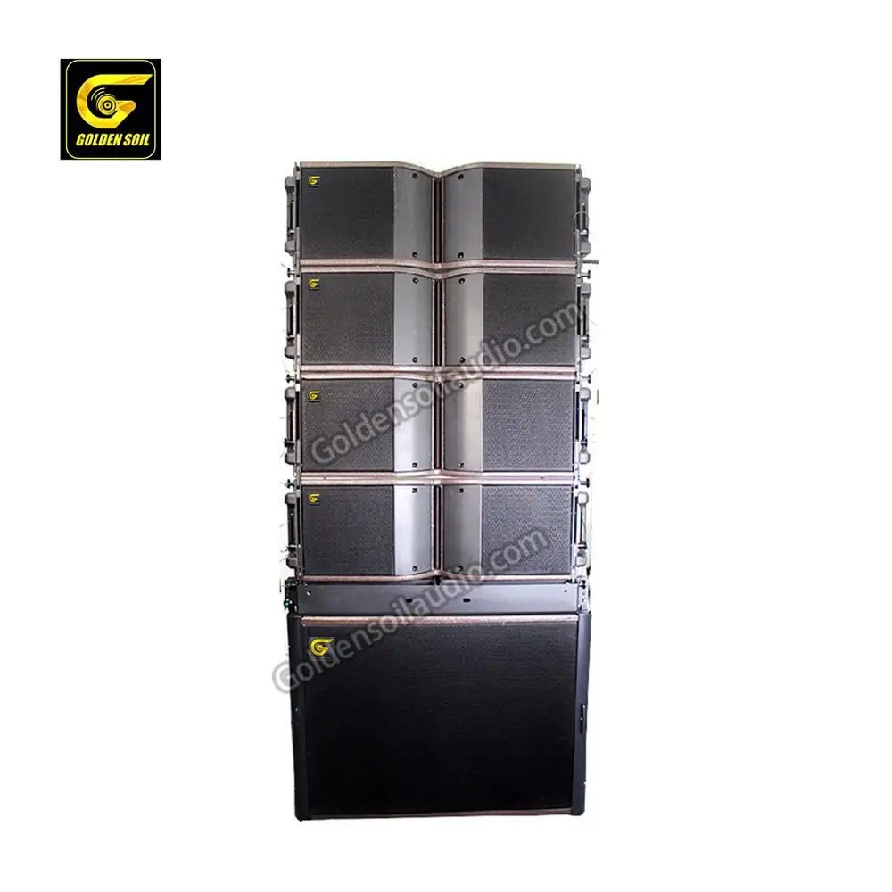 KR208 двойной 8 дюймов пассивный линейного массива Динамик усиленный звуковой