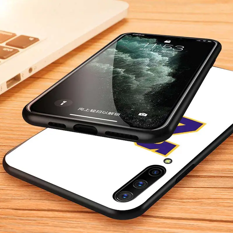 

Jersey Number for Samsung A90 A80 A70 S A60 A50 S A30S A40 S A20 E A30 A10 A2 Core Black Phone Case