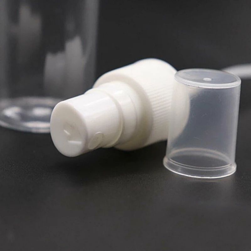 50 шт. 100 Ml прозрачный пластмассовый распылитель для духов маленький мини пустой